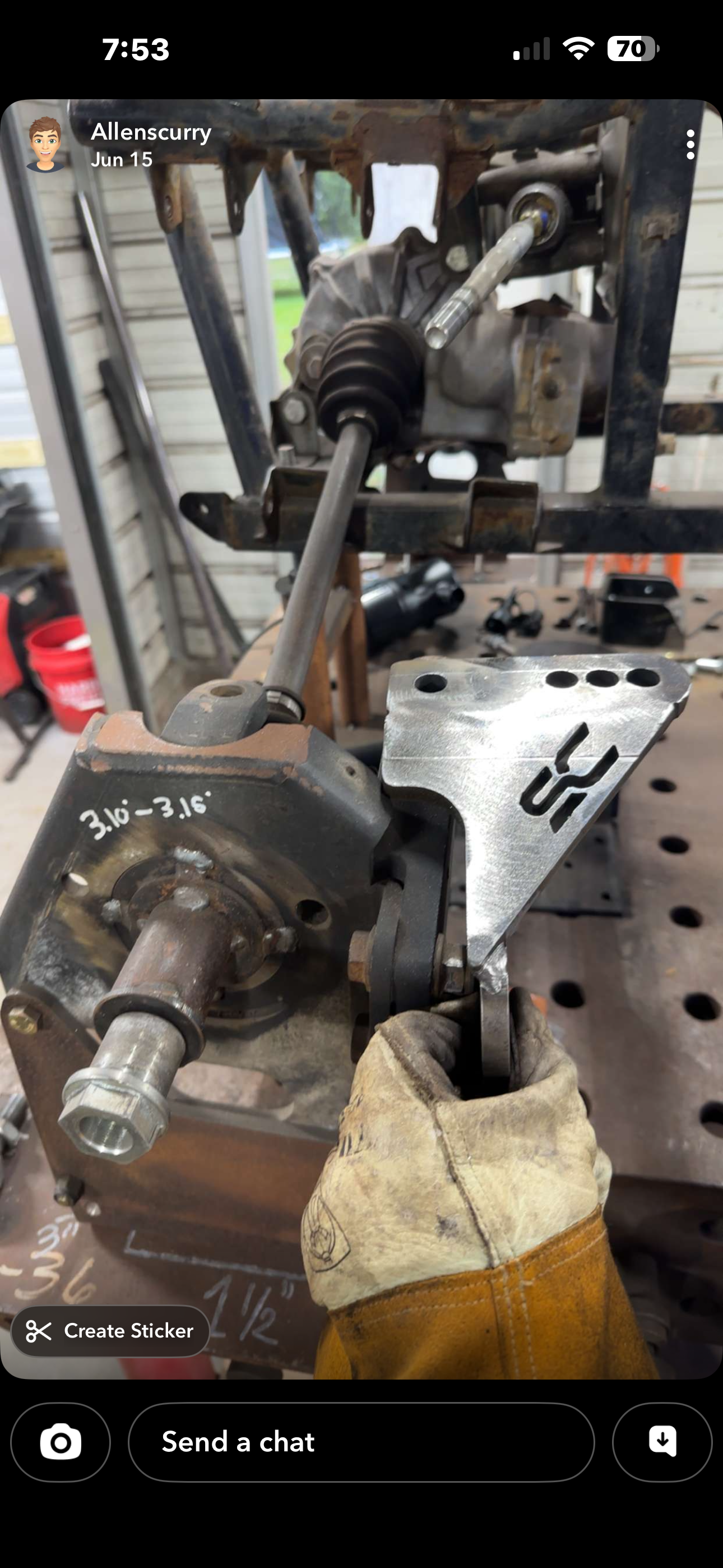 P500/520 bolt on steering correction