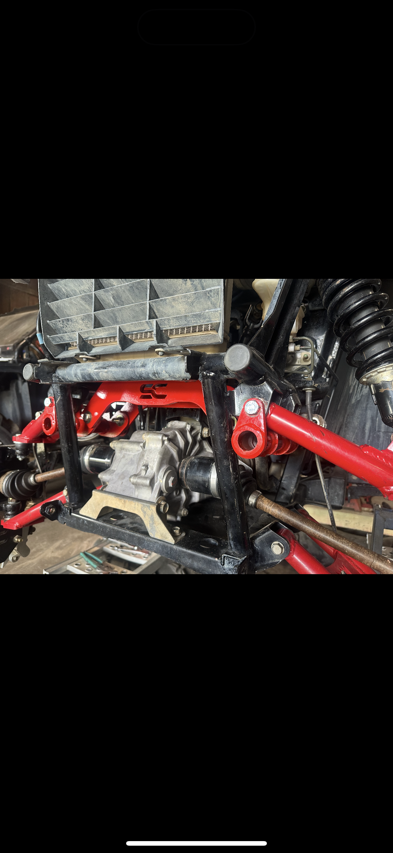 P500/520 front frame stiffener