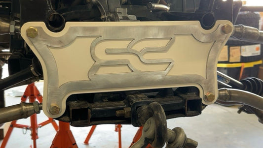 P500/520 Rear frame stiffener w overlay